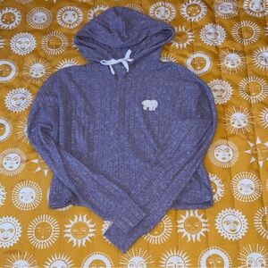 Ivory Ella Purple Soft Hoodie
